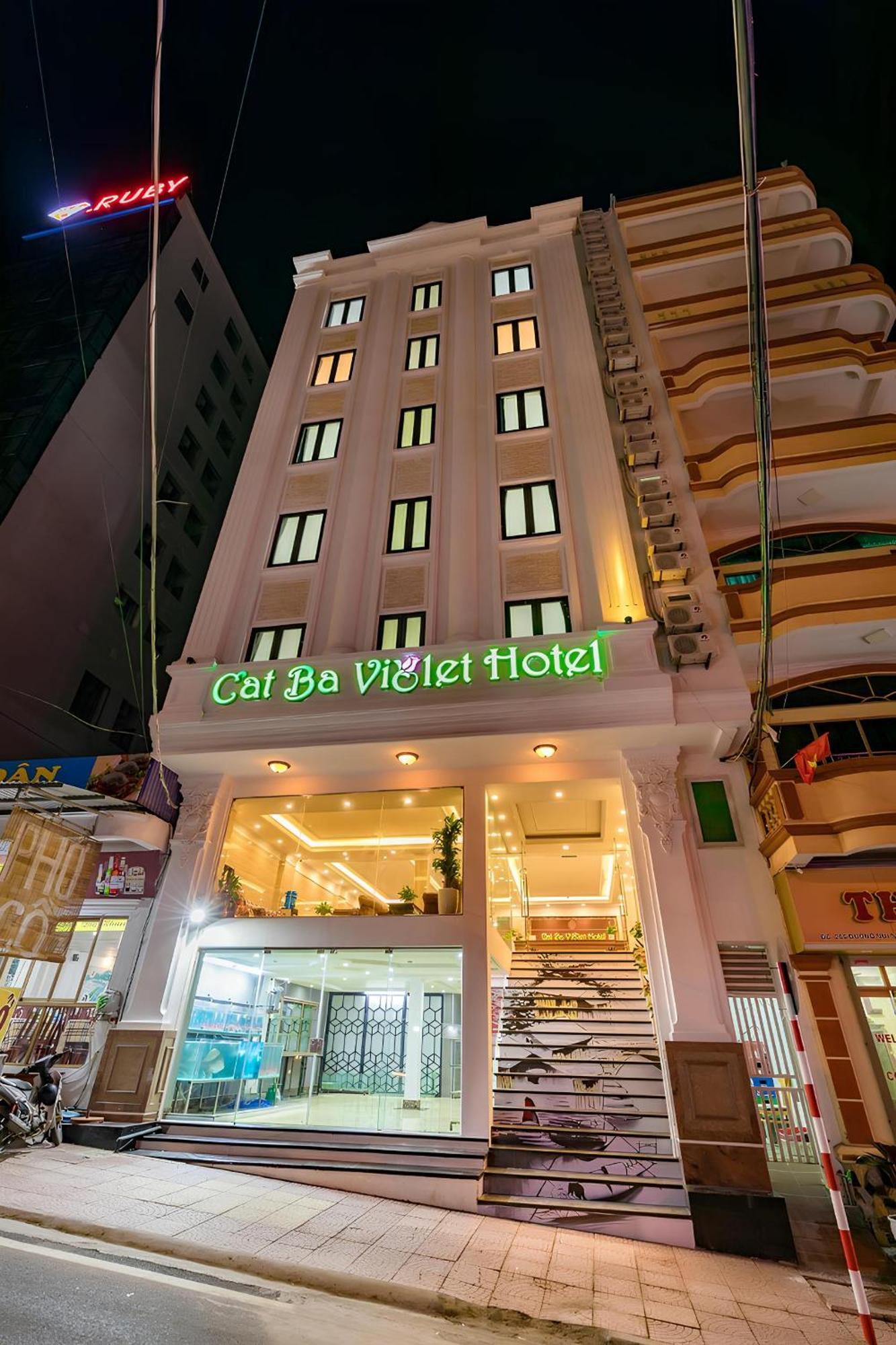 Cat Ba Violet Hotel Chan Chau Eksteriør billede